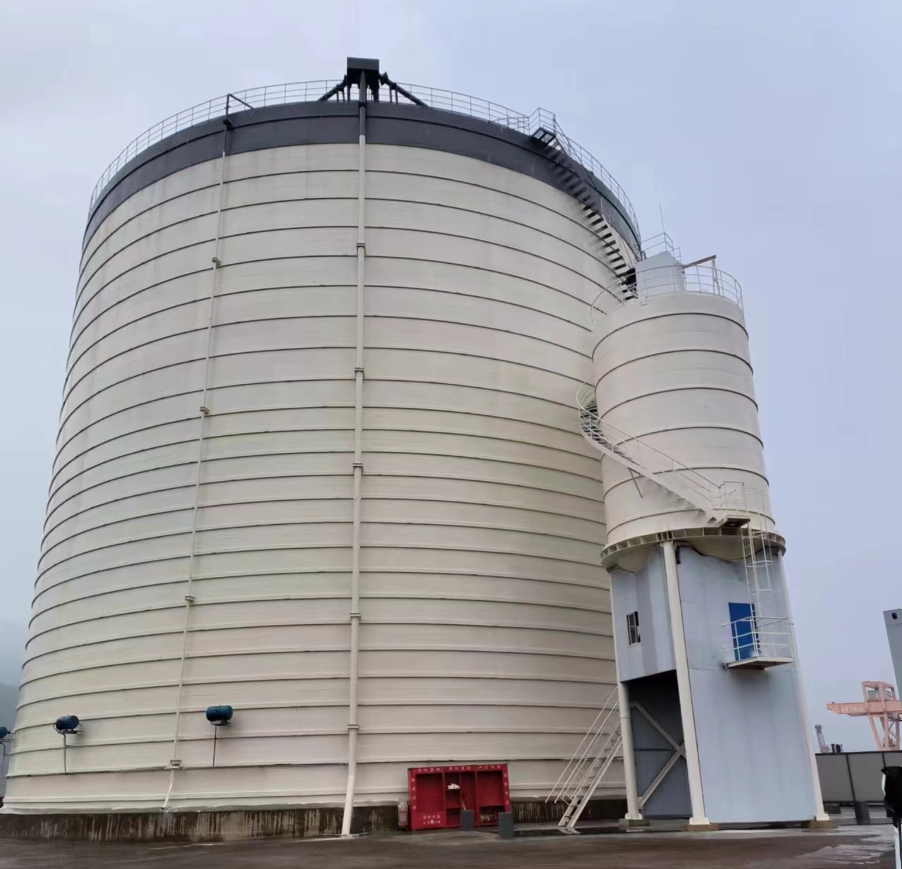 紫阳10万吨水泥钢板库